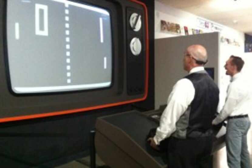  The giant Pong game at the National Videogame Museum can bring out your competitive nature.