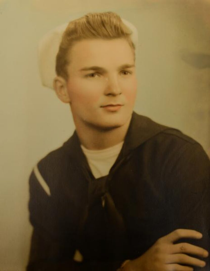 
Veteran Willard Williams of Rowlett was 17 when he joined the Merchant Marine in 1945. 
