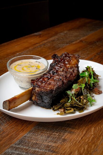 Sugarbacon Proper Kitchen's menu includes short rib with mushroom sauce. The restaurant...