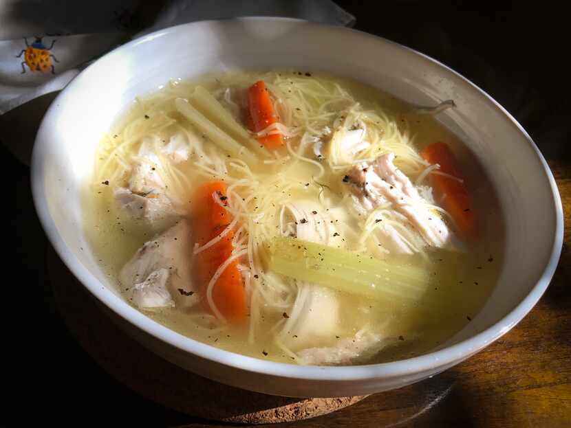 Leslie Brenner's chicken soup