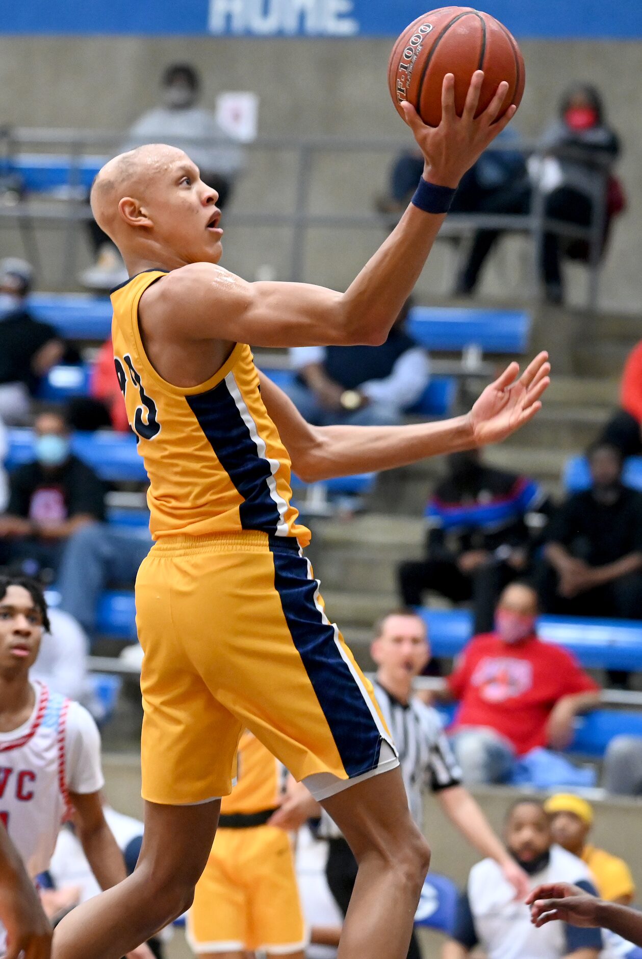 Faith Family’s Jordan Walsh goes up for a shot in the second half during a Class 4A Region...