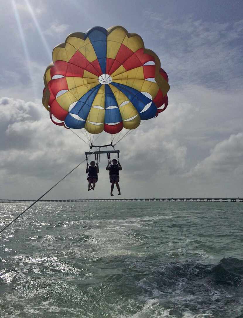 
For your own bird’s-eye view of South Padre, try parasailing. A number of companies offer...