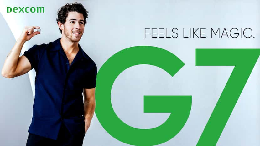 Nick Jonas in a scene from Dexcom's Super Bowl commercial.