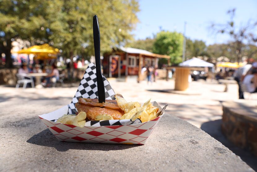 Dallas Morning News staff gave Deep-fried BLT a 2.7 out of 5.