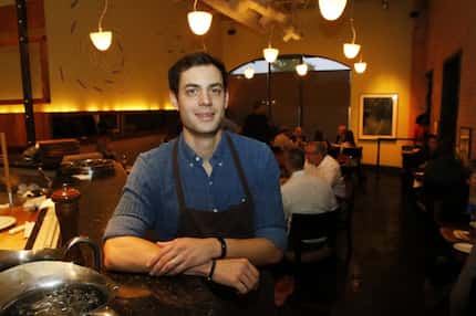 Julian Barsotti at Nonna, one of his restaurants, in 2015