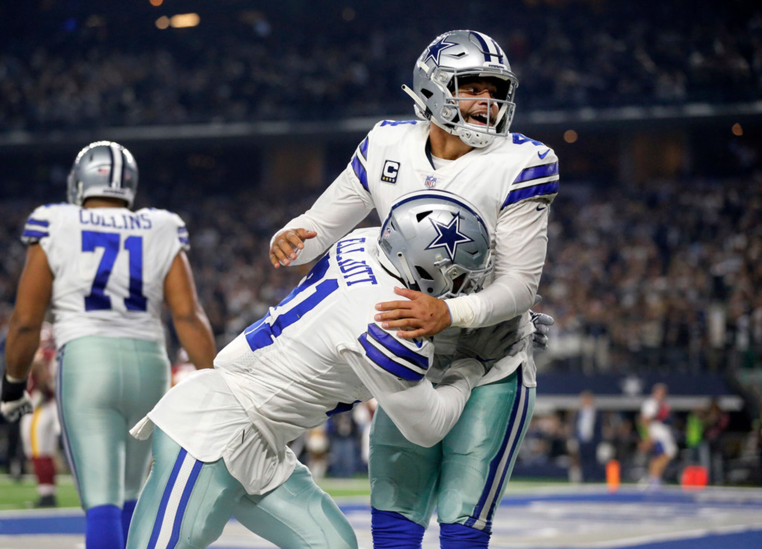 WATCH: Prescott jumps in Salvation Army Red Kettle After Remarkable  Touchdown Run