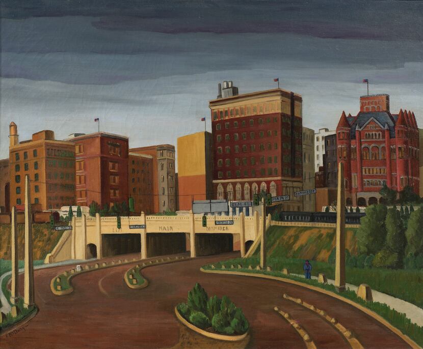 Florence McClung (Am. 1894-1992)
Triple Underpass, 1945 