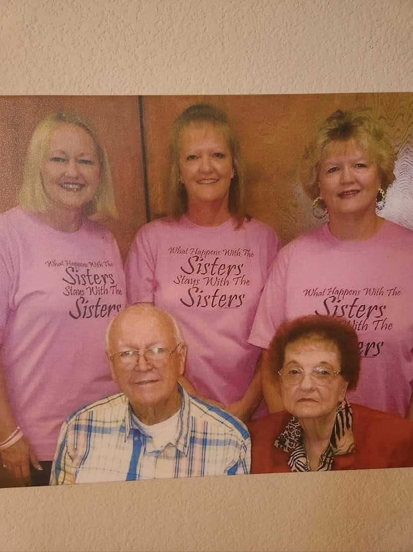 A family photo of Elmer "Sonny" Boyd, his wife Yvonne, and their three daughters, Pamela,...