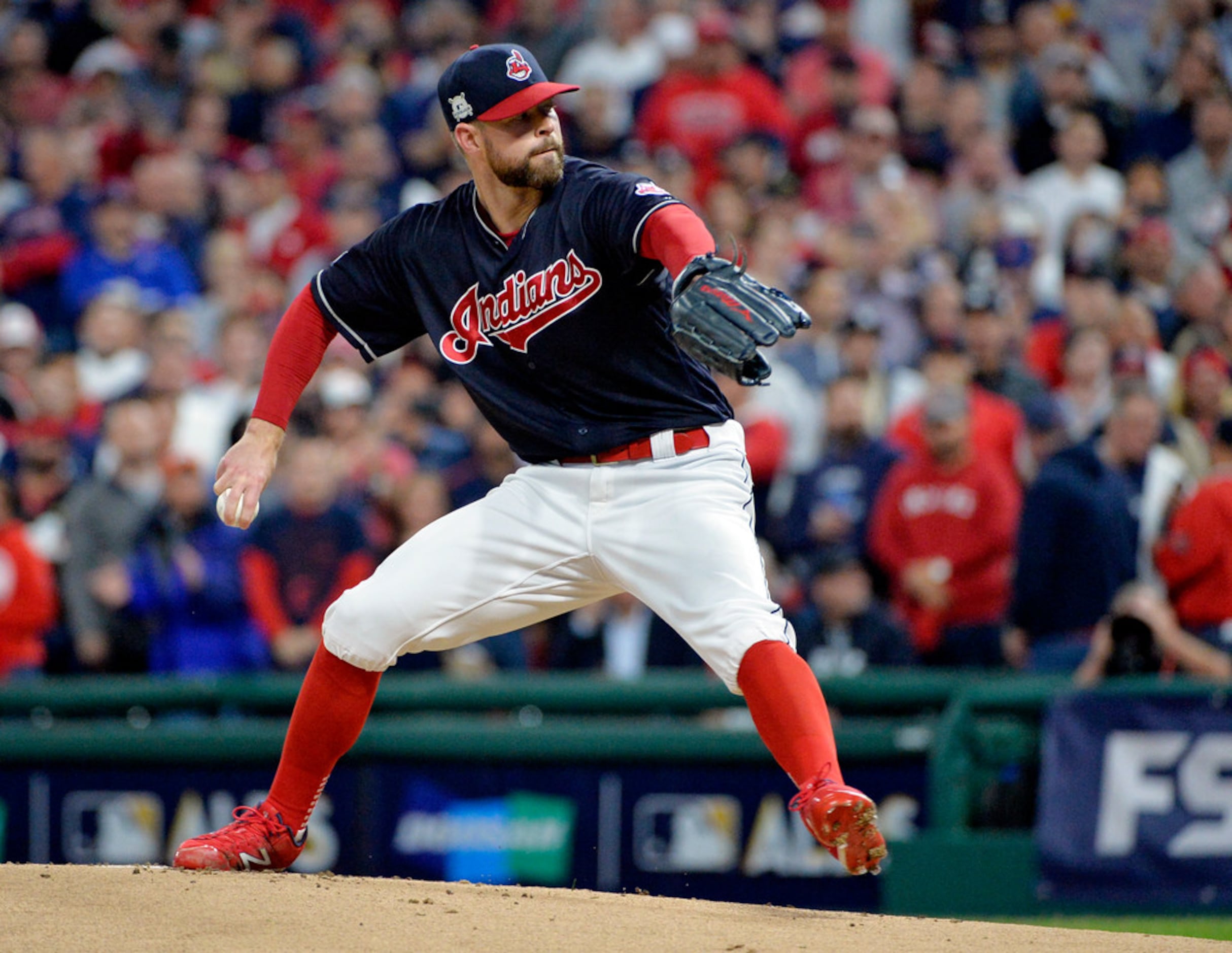 Rangers acquire two-time Cy Young winner Kluber from Cleveland