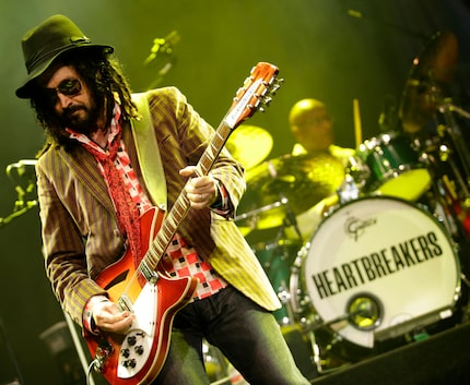 Mike Campbell performed with Tom Petty and the Heartbreakers at American Airlines Center in...