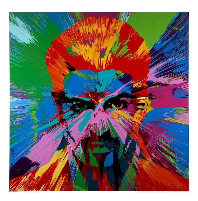 'Beautiful Beautiful George Michael Love Painting' by British artist Damien Hirst will be...