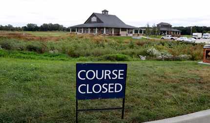 Campo cerca del Coldwater Golf Links donde fue encontrado el cuerpo. (AP Photo/Charlie...