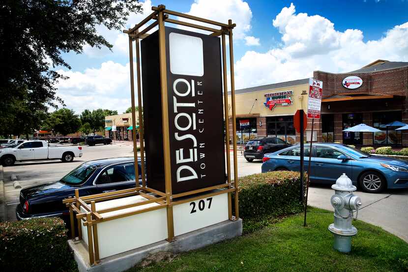The DeSoto Town Center is pictured in this file photo. Candidates for mayor and city council...