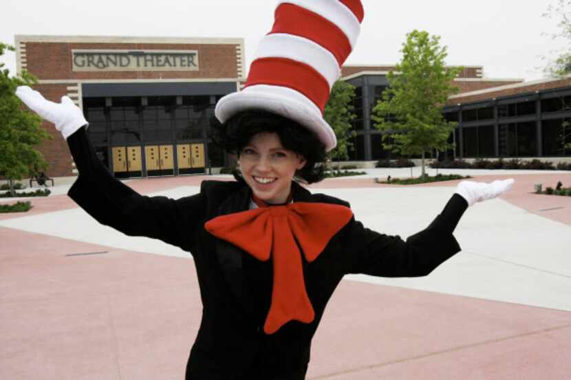  Kara Lyons plays the Cat in the Hat in Seussical, presented by Flower Mound Performing Arts...