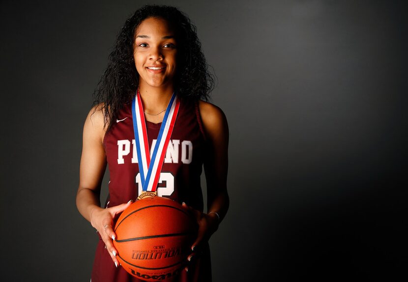 All-Area Girls Basketball Player of the Year Jordyn Merritt from Plano, Texas at The Dallas...