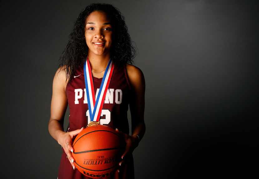 All-Area Girls Basketball Player of the Year Jordyn Merritt from Plano, Texas at The Dallas...