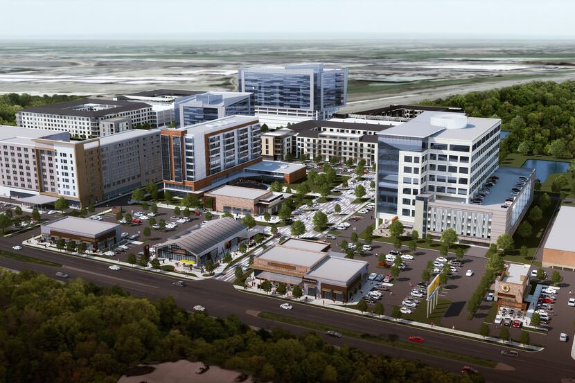 The West Love mixed-use project is on Mockingbird Lane near Love Field.