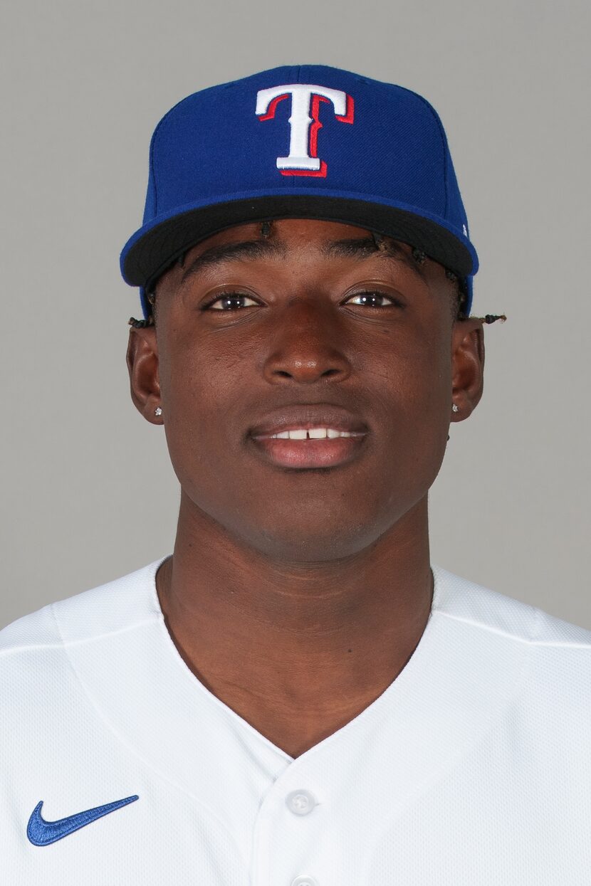 Texas Rangers pitcher Emiliano Teodo's headshot.