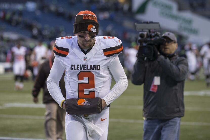FILE - MARCH 11, 2016: It was reported that Johnny Manziel has been waived by the Cleveland...