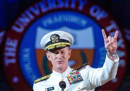 Retired Adm. William McRaven has reportedly been vetted as a potential running mate to...