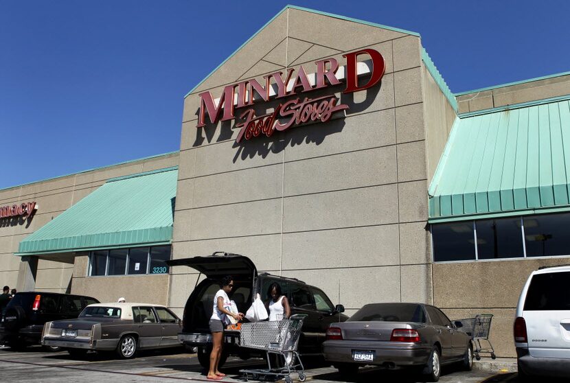 This Minyard, across from Fair Park, was the first grocery store in the neighborhood when it...