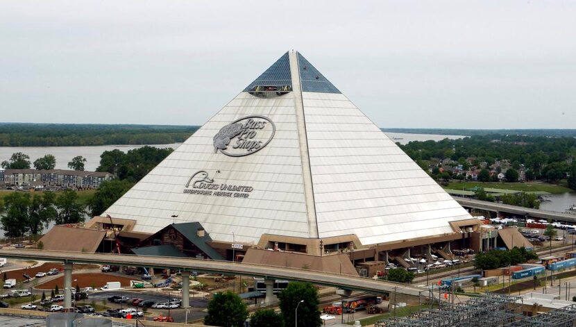 
Renovation of Memphis’  pyramid to an outdoors-themed resort began four years ago. It now...