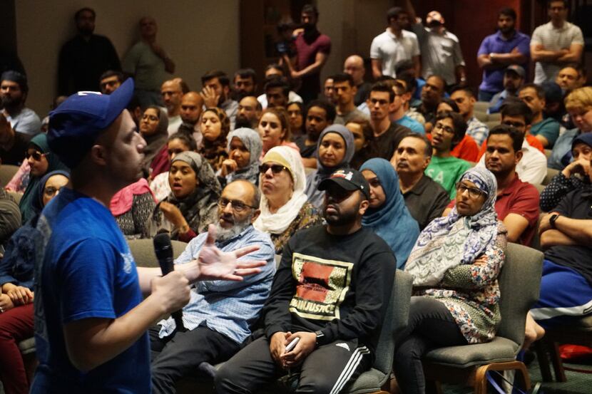 Islamic Relief USA programs coordinator Abdullah Shawky led disaster relief training at the...
