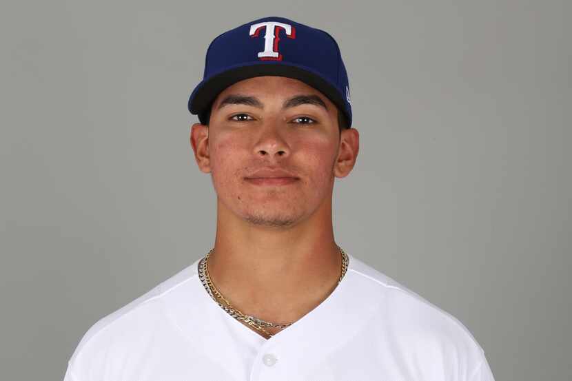 Texas Rangers prospect Chris Seise.