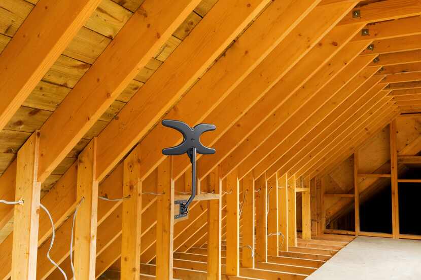 If youâd rather not clutter your roof, placing an outdoor antenna in your attic is an option.