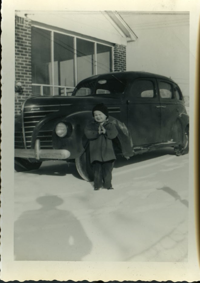 Don Henley shares old family photos to us as promotional material for his new album "Cass...