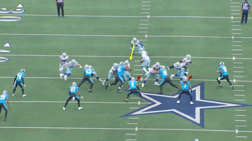 Cowboys' run game, example II