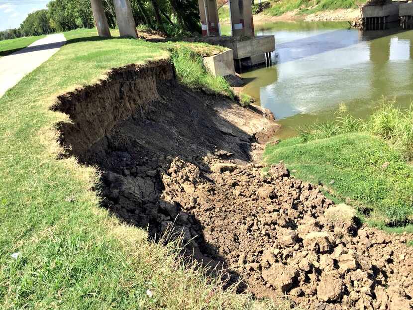 Another look at the erosion along the Trinity Skyline Trail