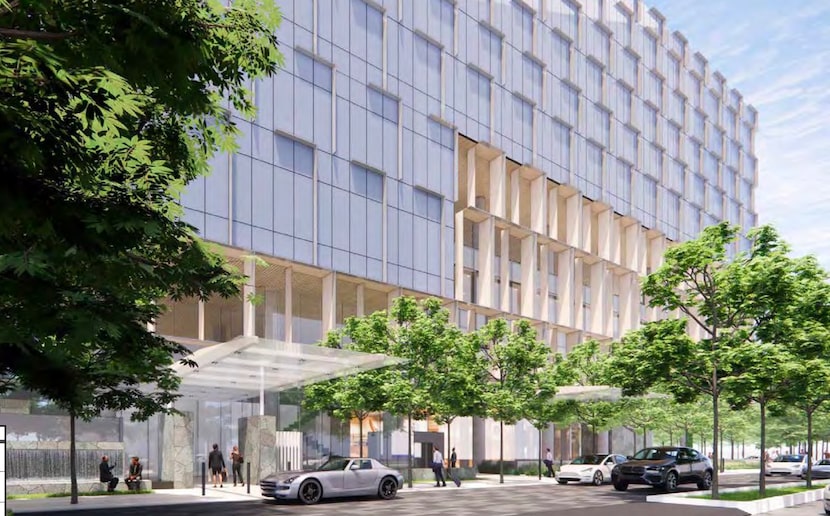 Pacific Elm Properties and Headington Cos. are working on plans for a hotel and residential...