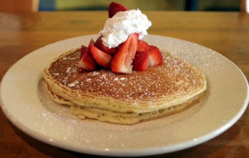 Dream Cafe's ricotta pancakes are here for you after a long weekend in Dallas.