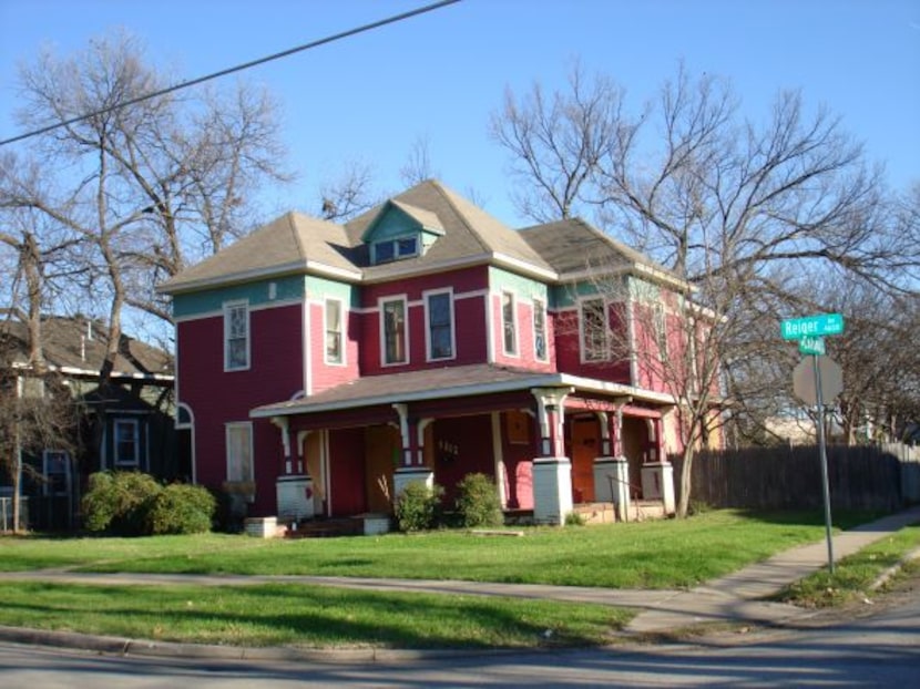 An undated photo of the Thomas Shiels House (4602 Reiger Ave.)