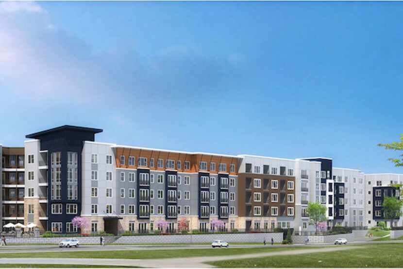  The 291-unit Parc at White Rock is being built on Northwest Highway.