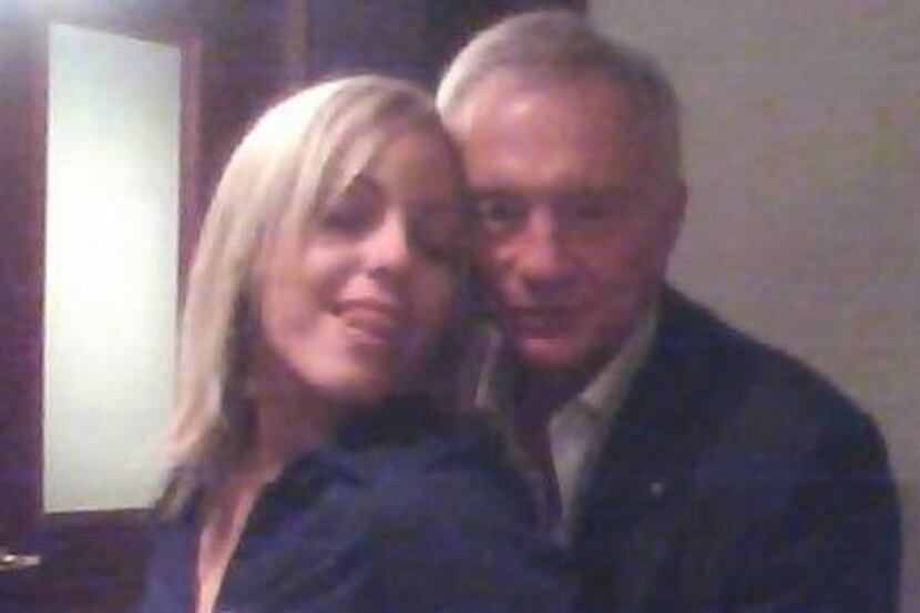 Jana Weckerly, the woman who allegedly took this photo of Jerry Jones, is now suing the...