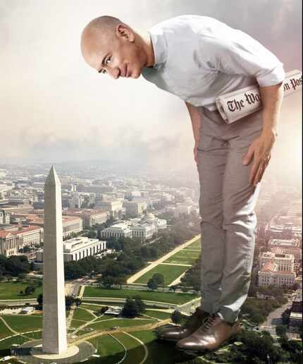 Jeff Bezos and his Washington. D.C.. life is the cover story of the May 2018 Washingtonian...