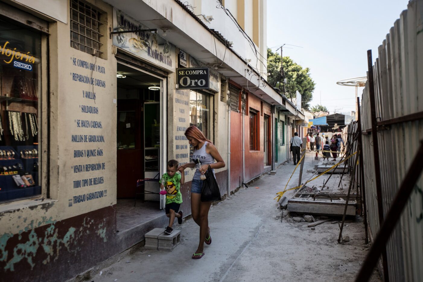 Downtown San Salvador, El Salvador, on Jan. 9, 2017. The country has suffered from a civil...