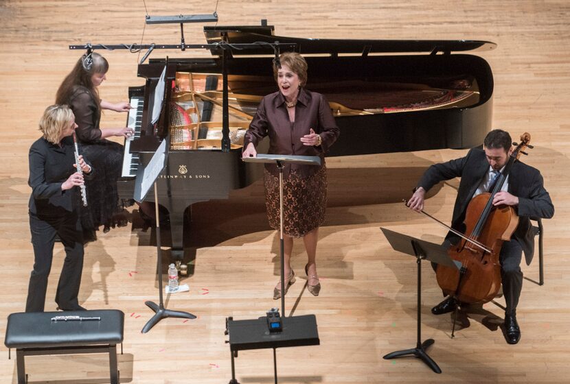 Liudmila Georgievskaya on piano, Kara Kirkendoll Welch on flute, Virginia Dupuy,...