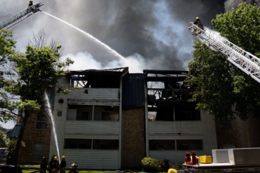 A fire at the complex in July 2009 destroyed 24 units in one building.