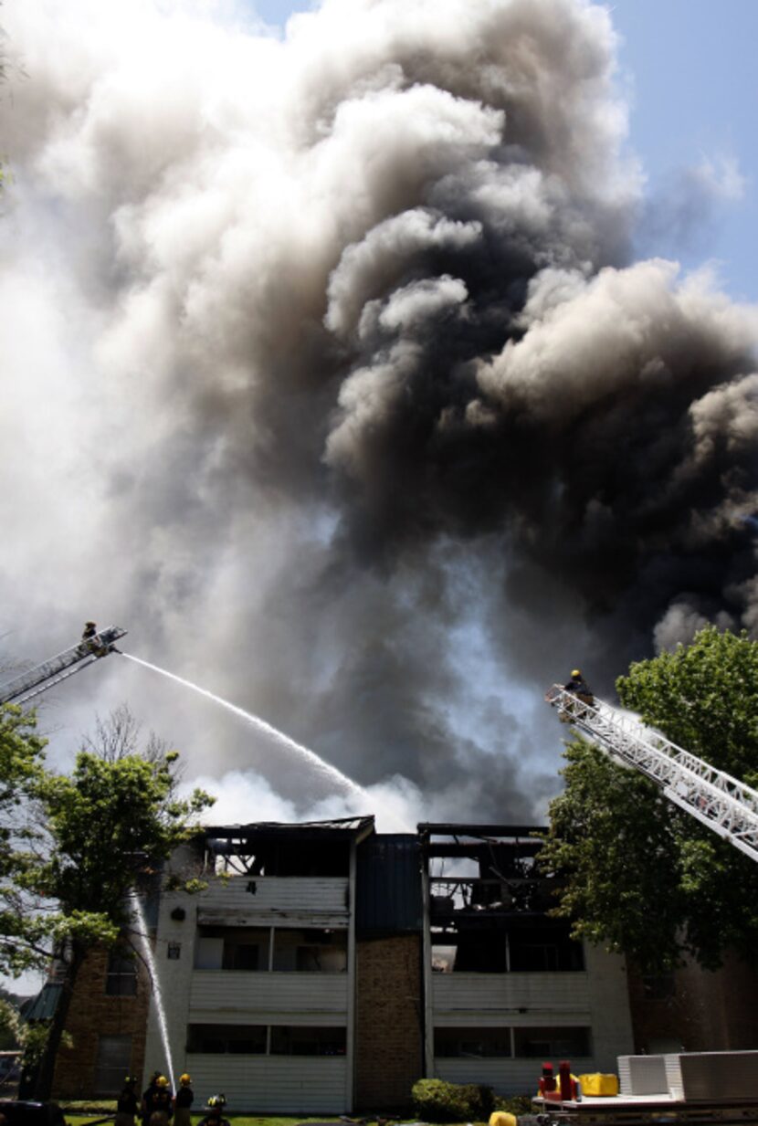 A fire at the complex in July 2009 destroyed 24 units in one building.