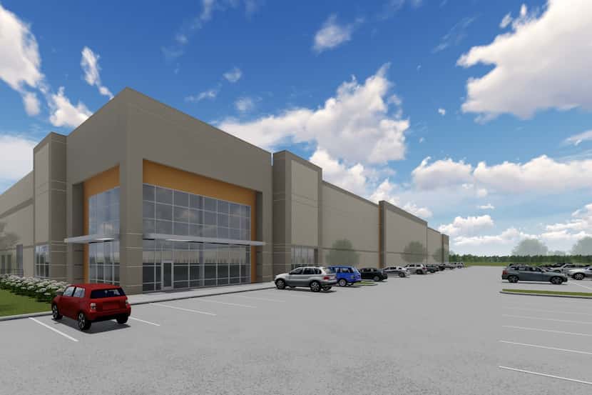 Exeter Property Group has already built and leased one warehouse in Denton.