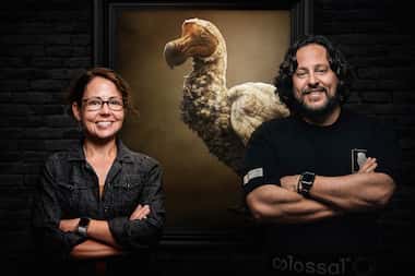 Two of the key figures behind Colossal Biosciences are Beth Shapiro (left), lead...