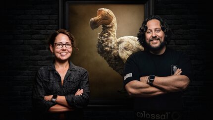 Beth Shapiro, lead paleogeneticist, and Ben Lamm, Colossal Biosciences co-founder and CEO.