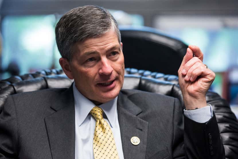 Dallas Rep. Jeb Hensarling is pushing for a five-year re-authorization of the National Flood...