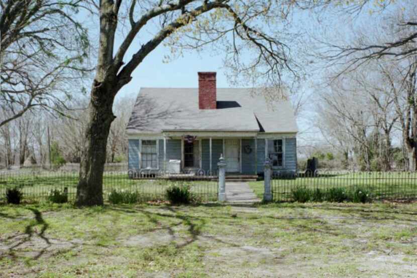 The superintendent's house at the Kaufman County poor farm is being restored.