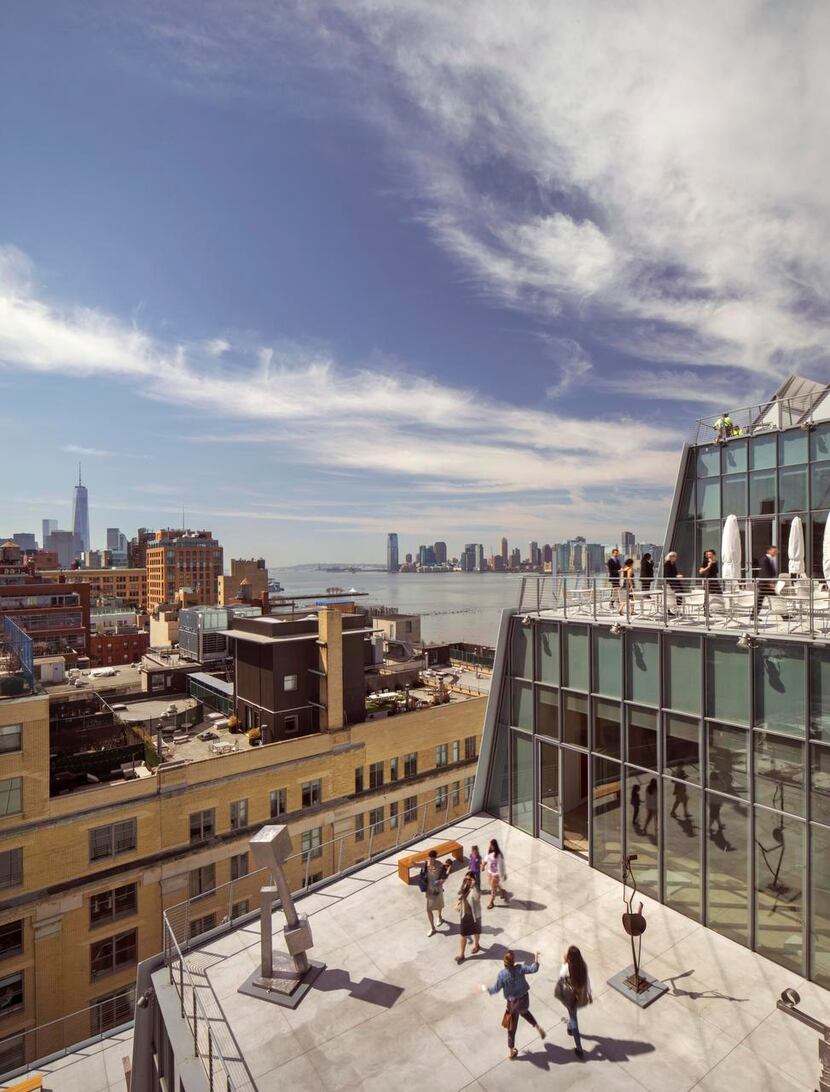 
Terraces at the new Whitney offer expansive views. With 50,000 square feet devoted to...