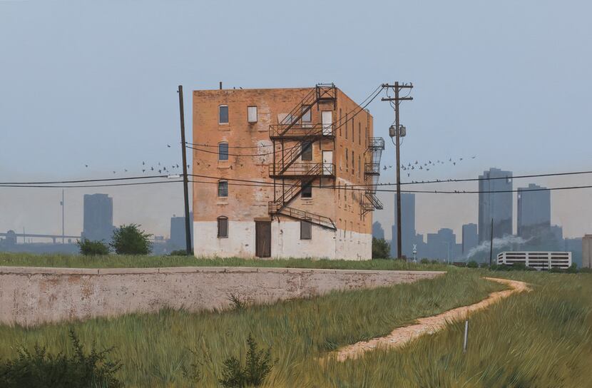 The Edge of Town, 2017 by Daniel Blagg 