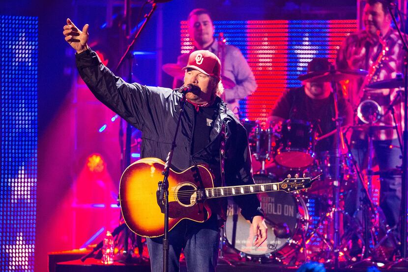 Toby Keith will headline the Oct. 15 Cattle Baron's Ball at Gilley's in Dallas